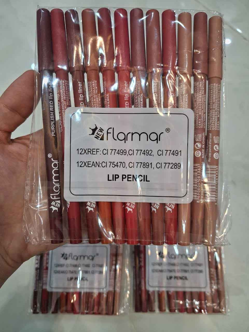 خط لب شمعی فلورمار (پک دوازه‌تایی)