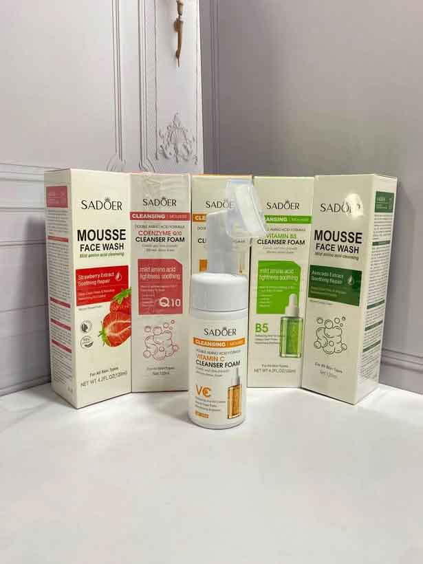 فوم شستشوی صورت براش دار سادور